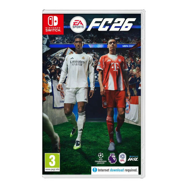 EA Sports FC 26 (FIFA 26) Standard Edition Arabic & English - Nintendo Switch EA Sports FC 26 (FIFA 26) Standard Edition Arabic & English - Nintendo Switch